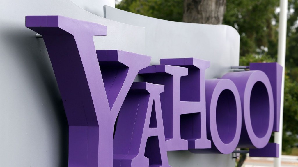 logo de yahoo au siège social