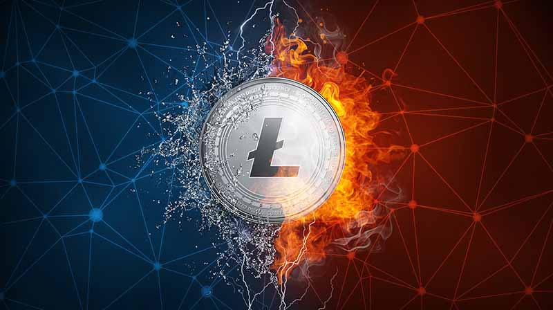 litecoin altcoin sont deux fonds mélangeant le feu et l'eau
