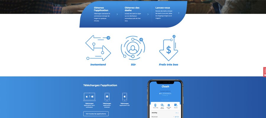 screenshot dash getting started