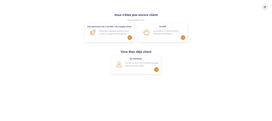Capture décran de la page daccueil de yomoni simuler votre projet