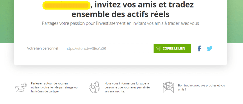 capture de ecran etoro amis etoro