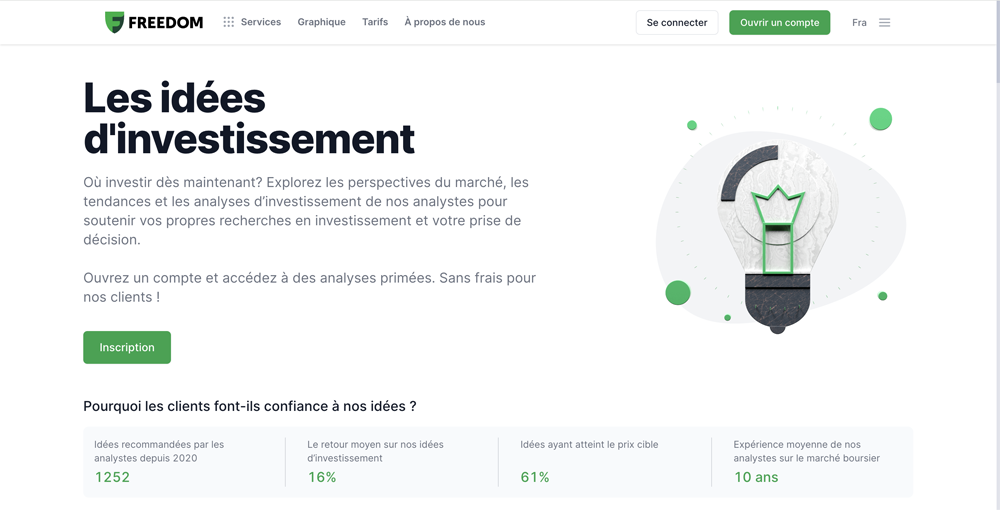 idées d'investissement freedom24
