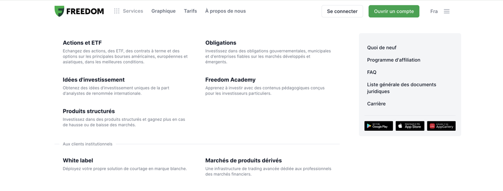 produits freedom24